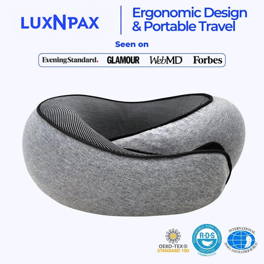 LuxNPax® Travel Neck Pillow