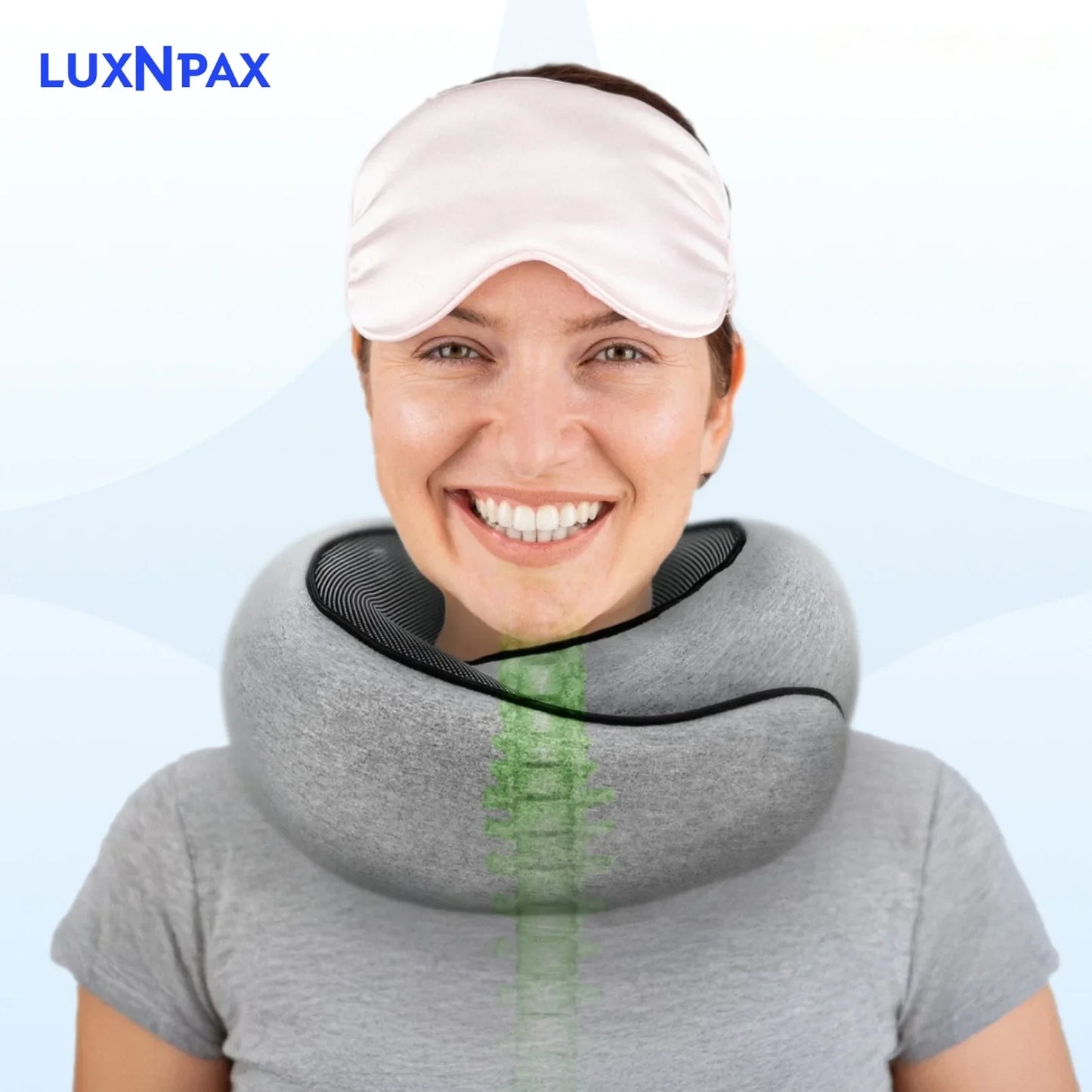 LuxNPax® Travel Neck Pillow