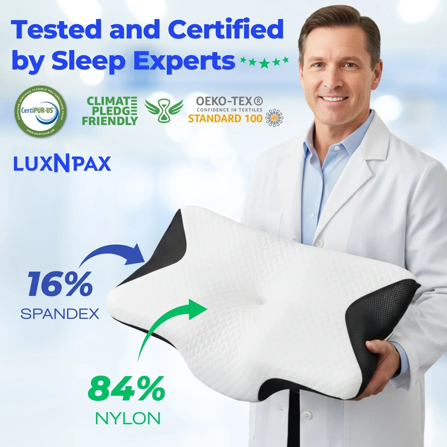 LuxNPax® Contour Relief Pillow