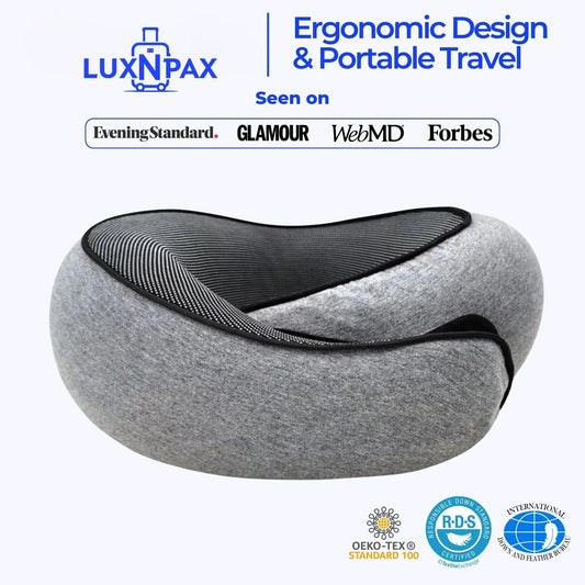 LuxNPax® Travel Neck Pillow